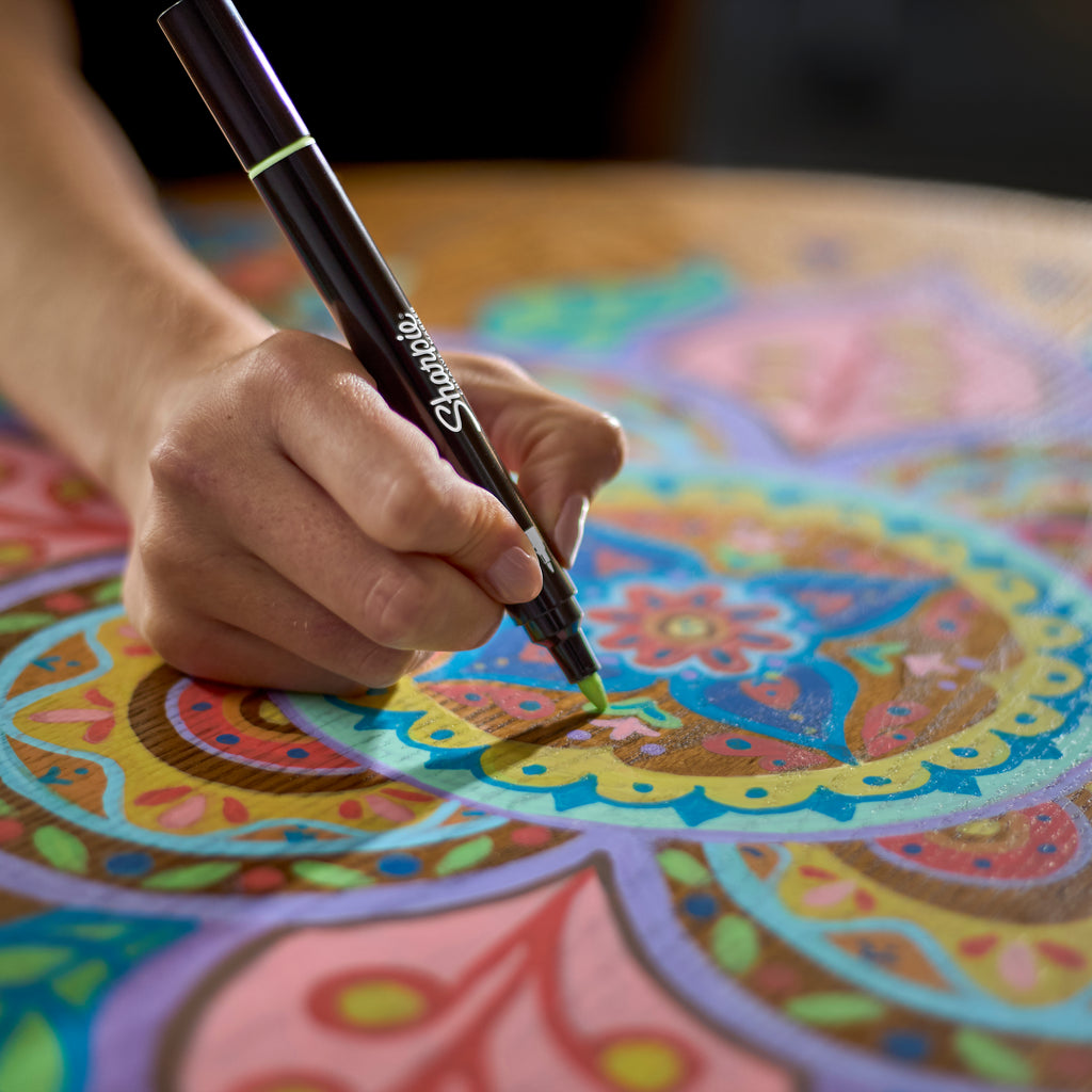 Sharpie earth tone markers water-based acrylic ink