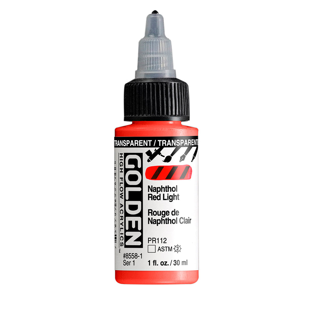 Golden Transparent high flow 30ml airbrush paint