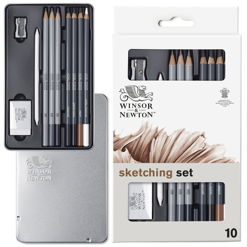 0490010 Winsor & Newton Sketching Pencil Set