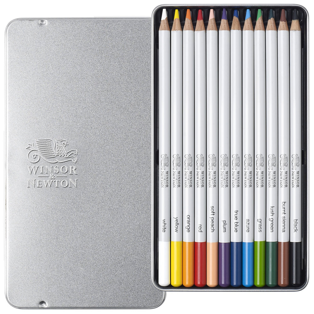 Winsor & Newton 12 soft core pencil set