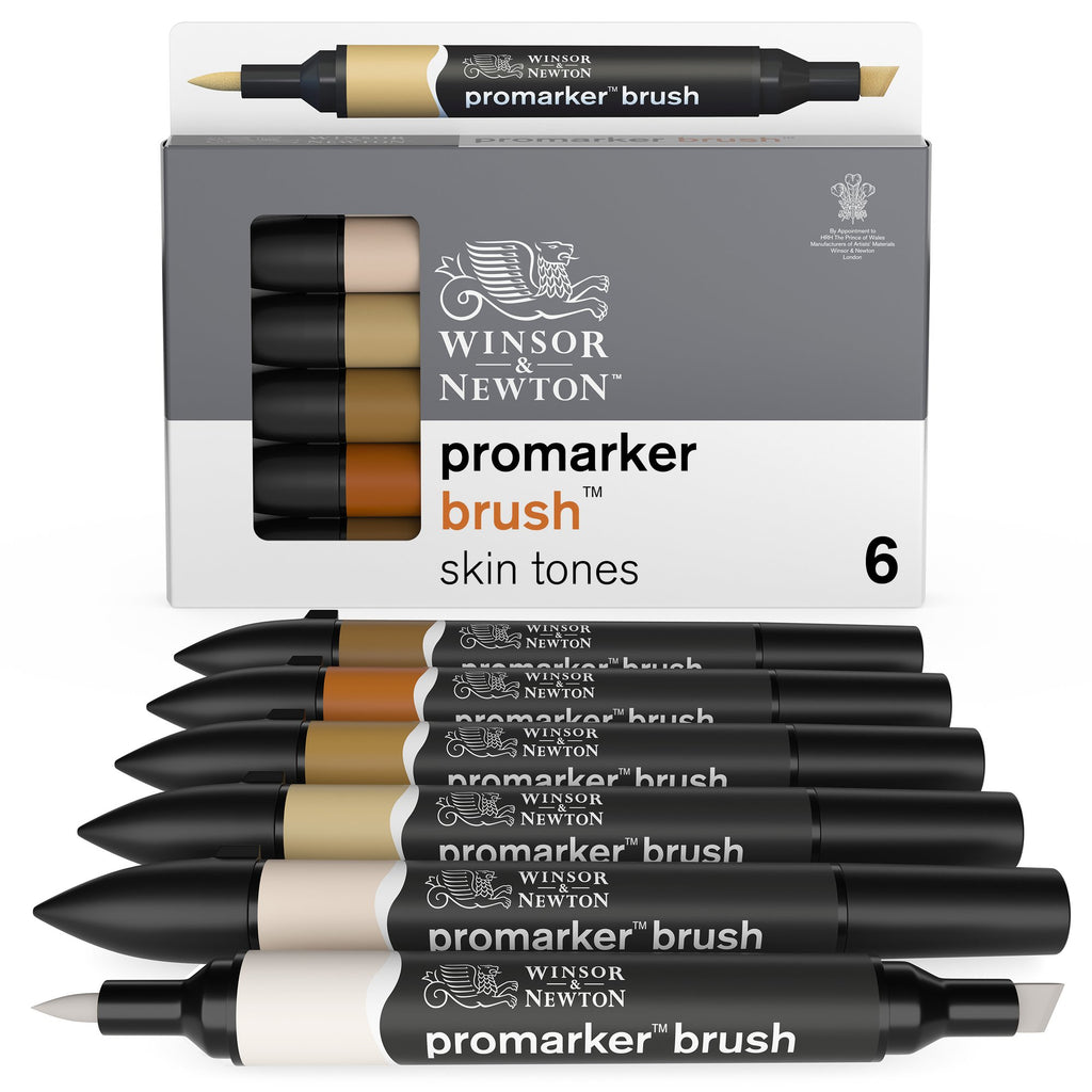 Winsor & Newton Brush Skin Tones Set of 6