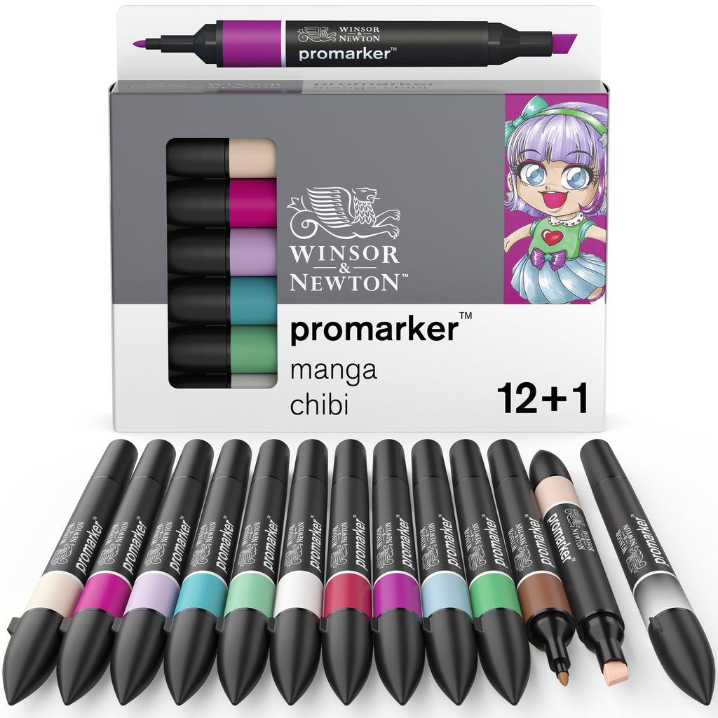 Promarker manga chibi 12+1 set 01290141