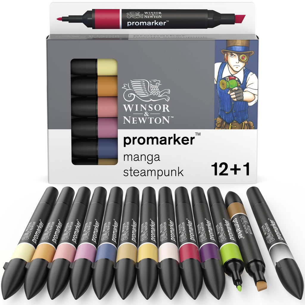 Winsor & Newton Promarker Steampunk Set