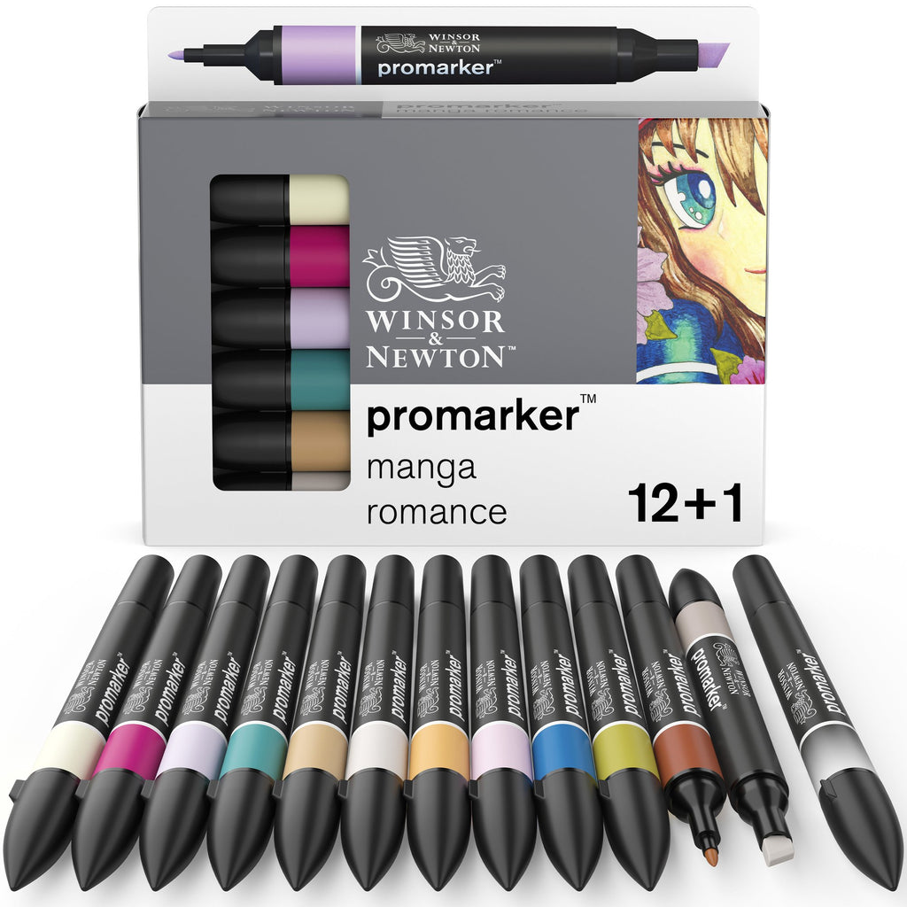 ProMarker Manga Romance 12+1 Set 0290161