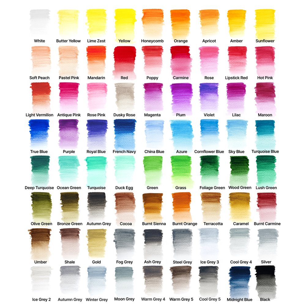 Winsor & Newton Watercolour Studio 72 Set