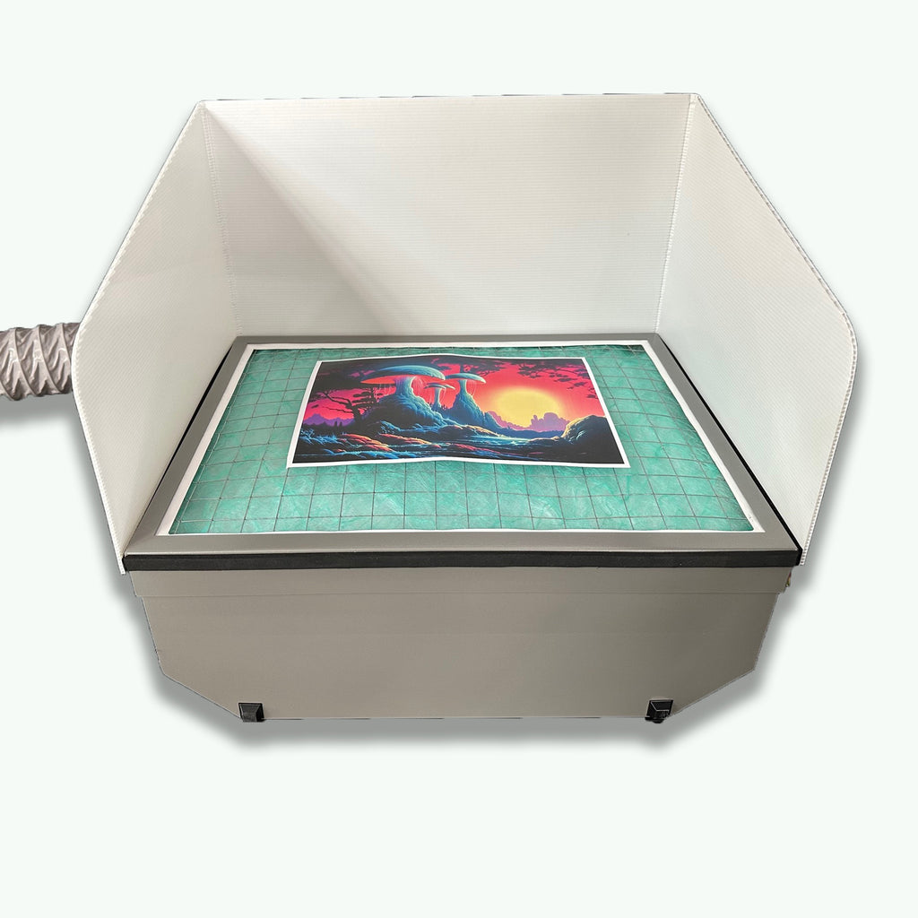 A300S-D Rear View Spray Booth