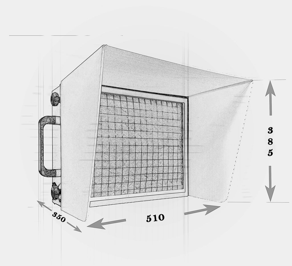A300S Bench Vent Spraybooth artists impression