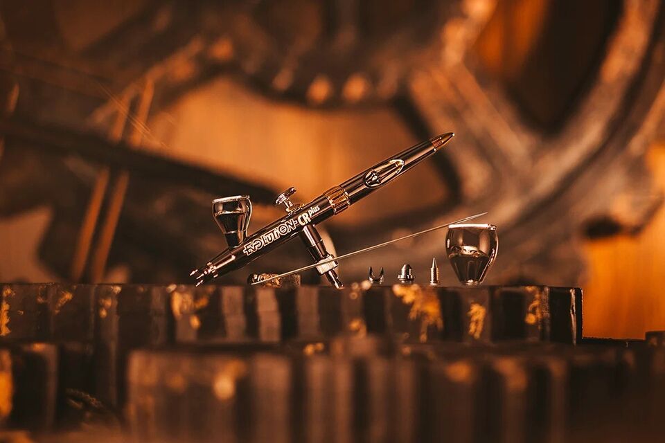 121233 Harder & Steenbeck CRplus 2in1 2024 airbrush