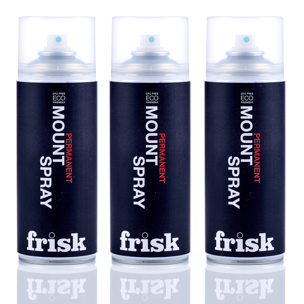 Frisk Permanent Mount Spray 400ml Case of 12
