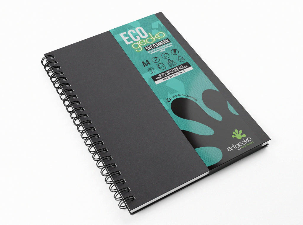 GECRE102 A4 Art Gecko Eco Sketchbook