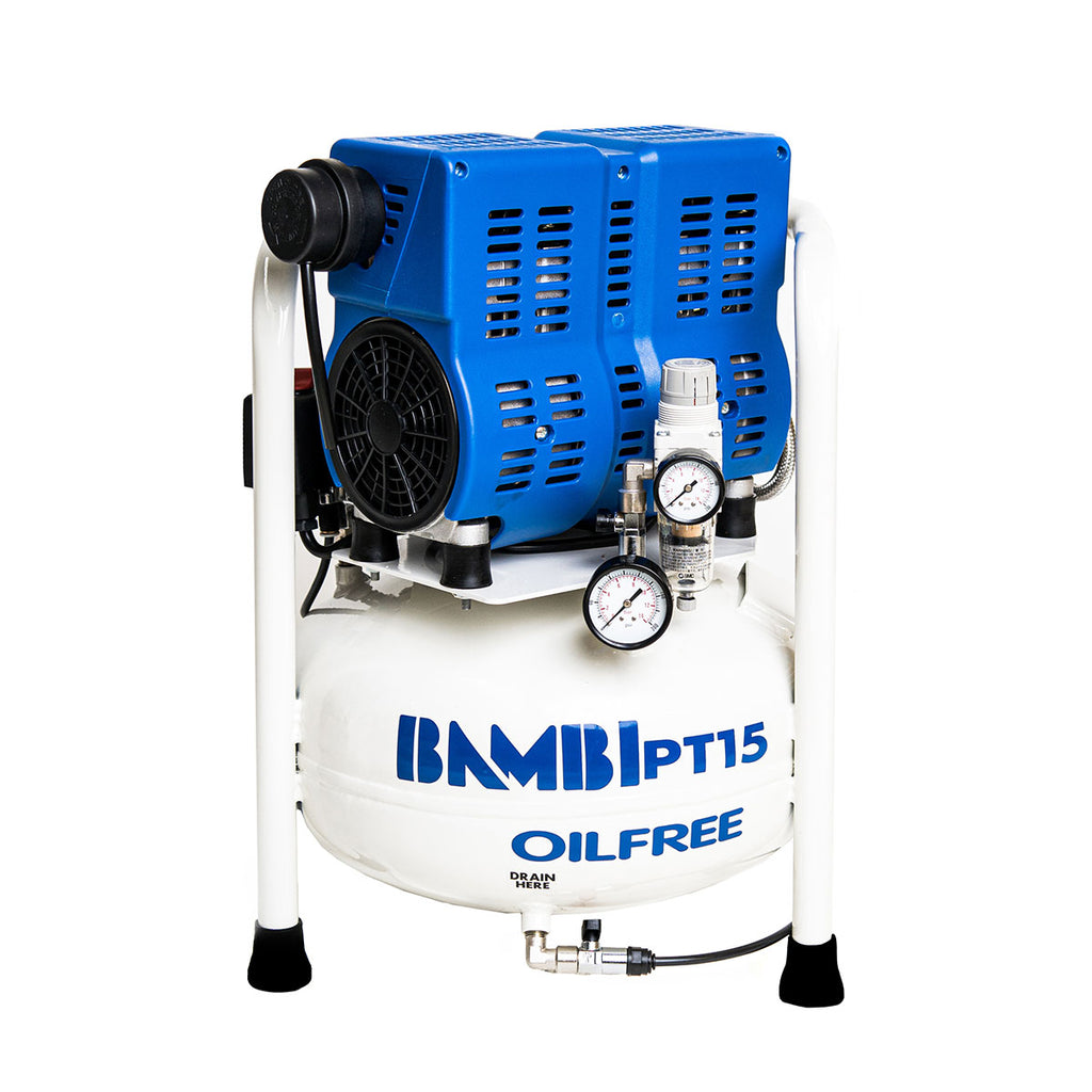 Bambi PT15 oil free air compressor