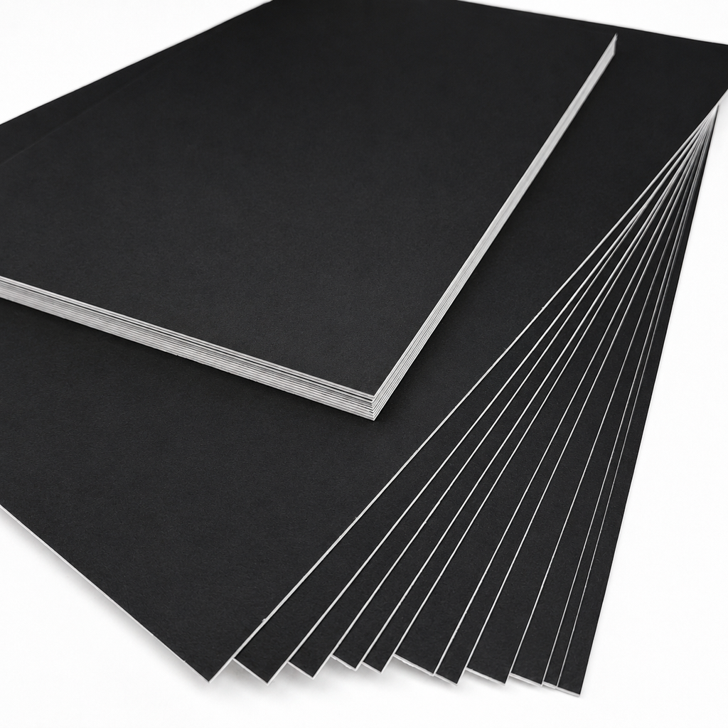 black mount board A1,A2,A3 & A4