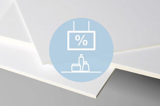 Oppboga White Excellent Display Board