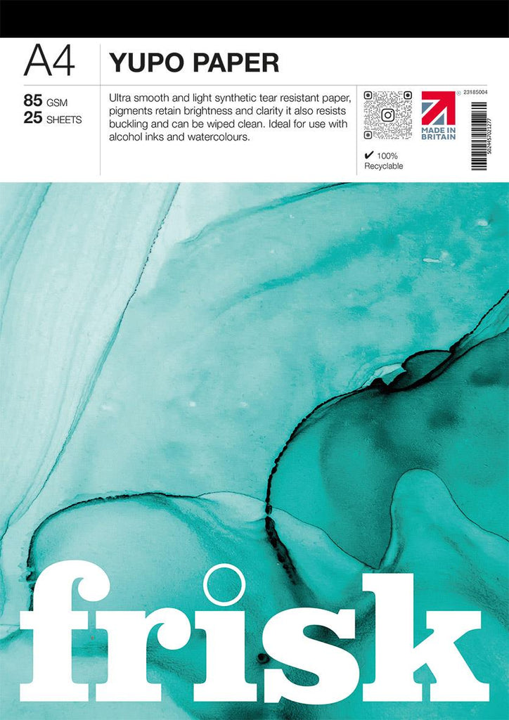 A4 Frisk Yupo Paper 85gsm 25 sheets