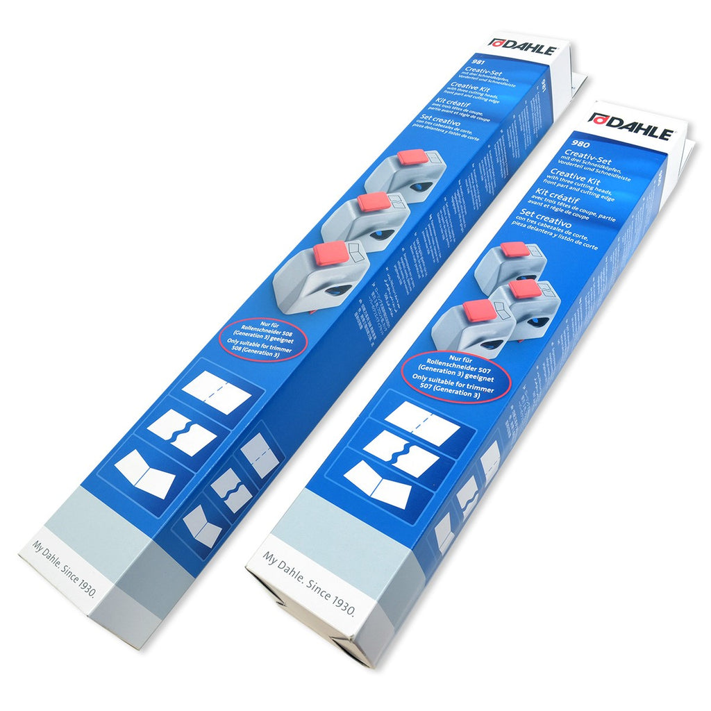 Dahle 980 981 Creative Cutting Head Sets