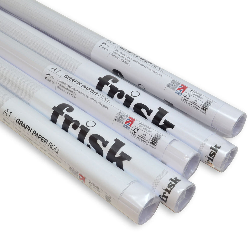 Frisk A1 Trace Paper Roll 60gsm (5 Sheets)