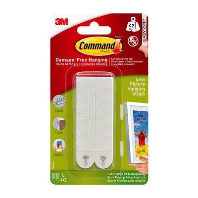 17206 3M Command Hanging Strips