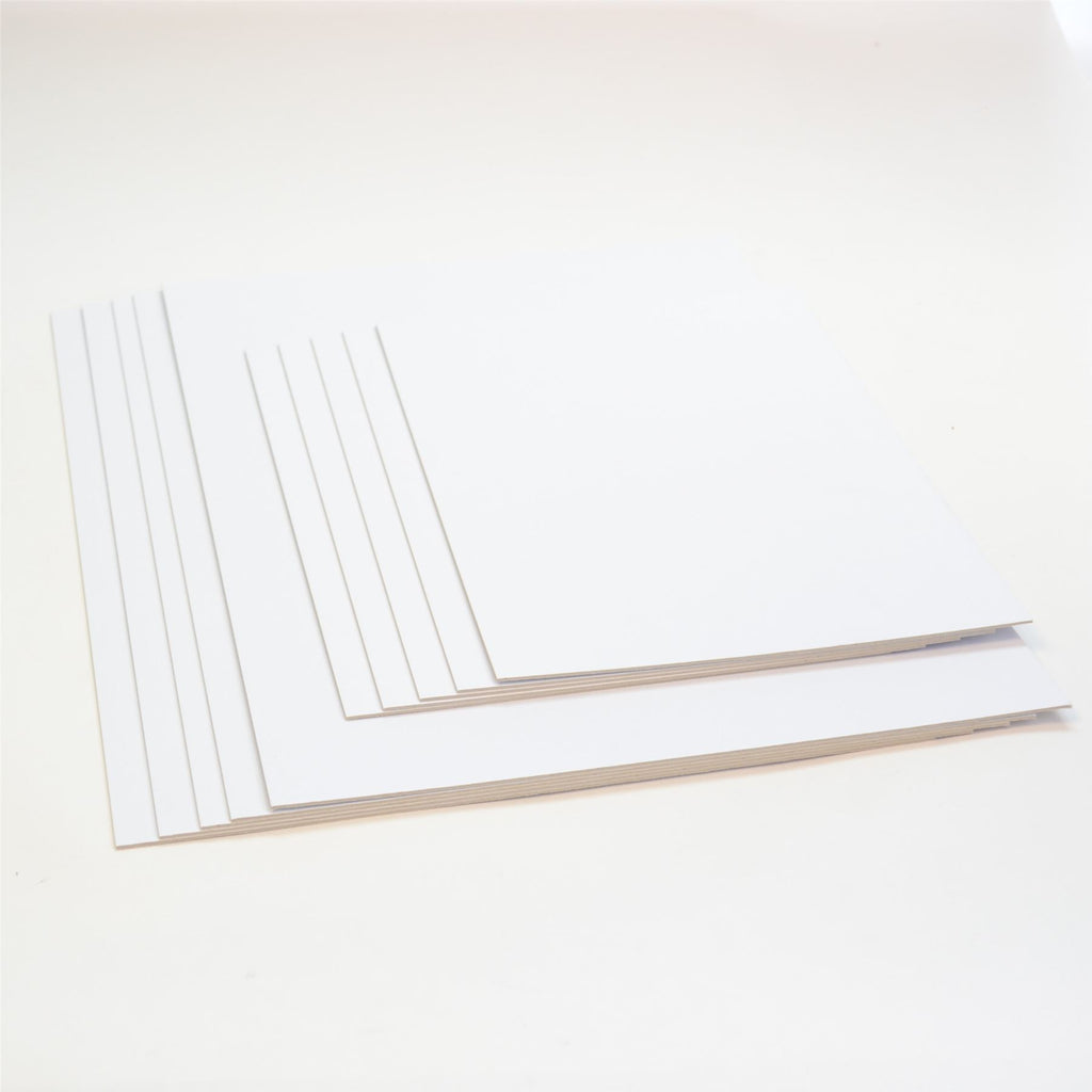 white mountboard MB872