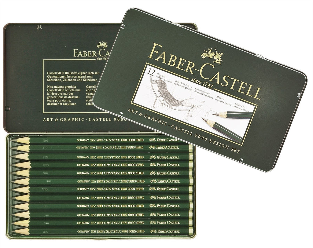 Faber Castell Design Pencil Set 5b-5h