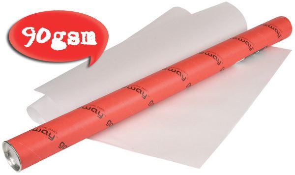 Gateway 90gsm tracing sheets and rolls
