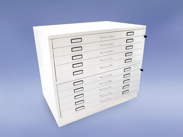 A1 A0 Milano Metal Plan Chests