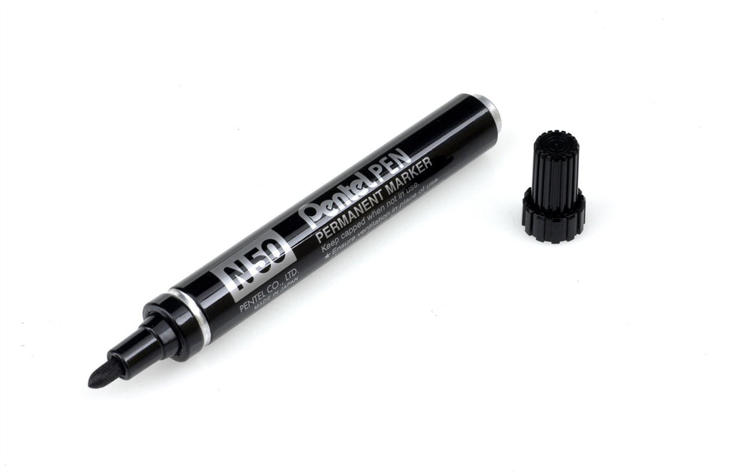 N50 chisel tipped black marker