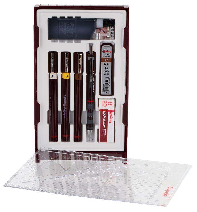 Rotring Isograph College Set 3 pen set S0699380