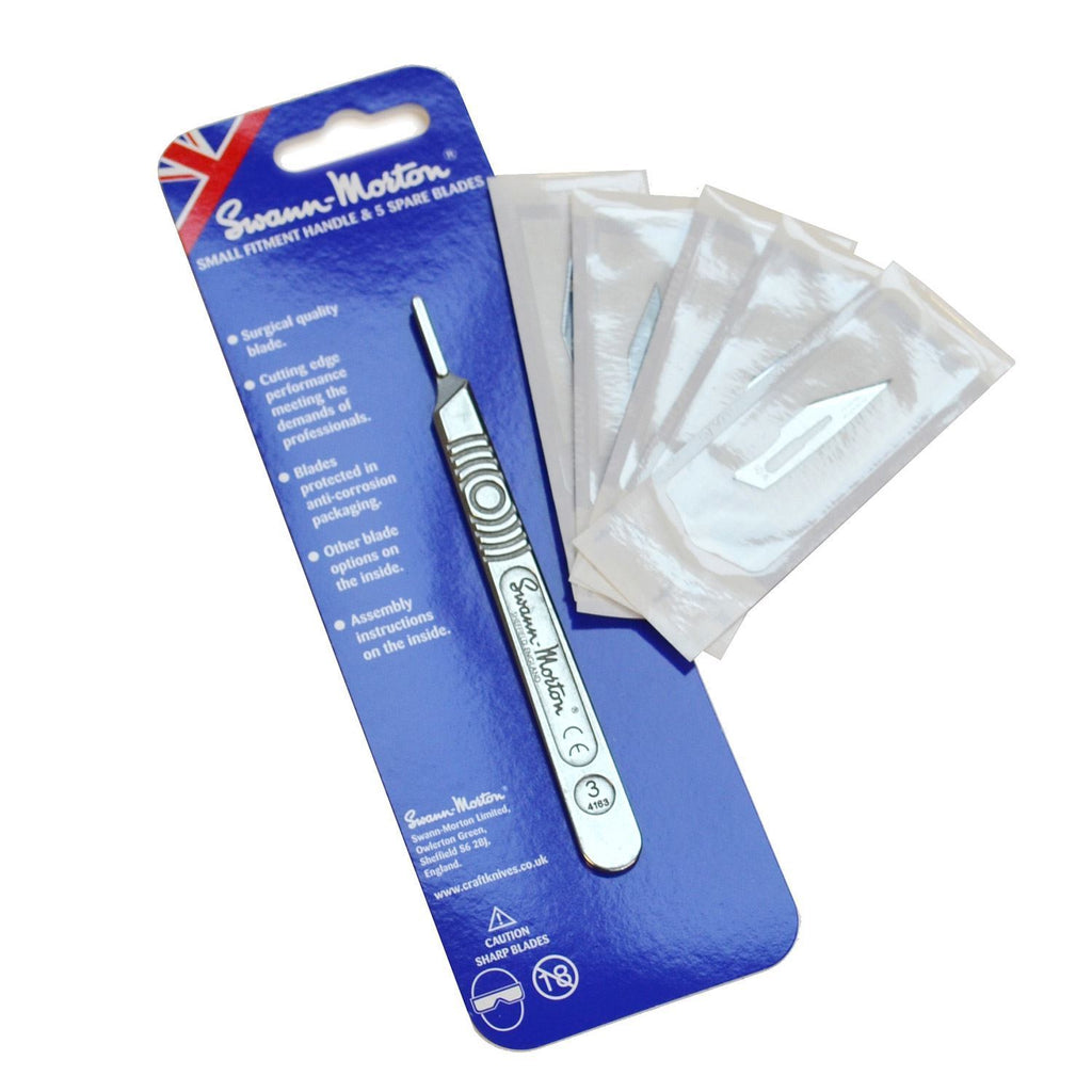 Swann Morton Blister Pack No3 handle pack 10a blades