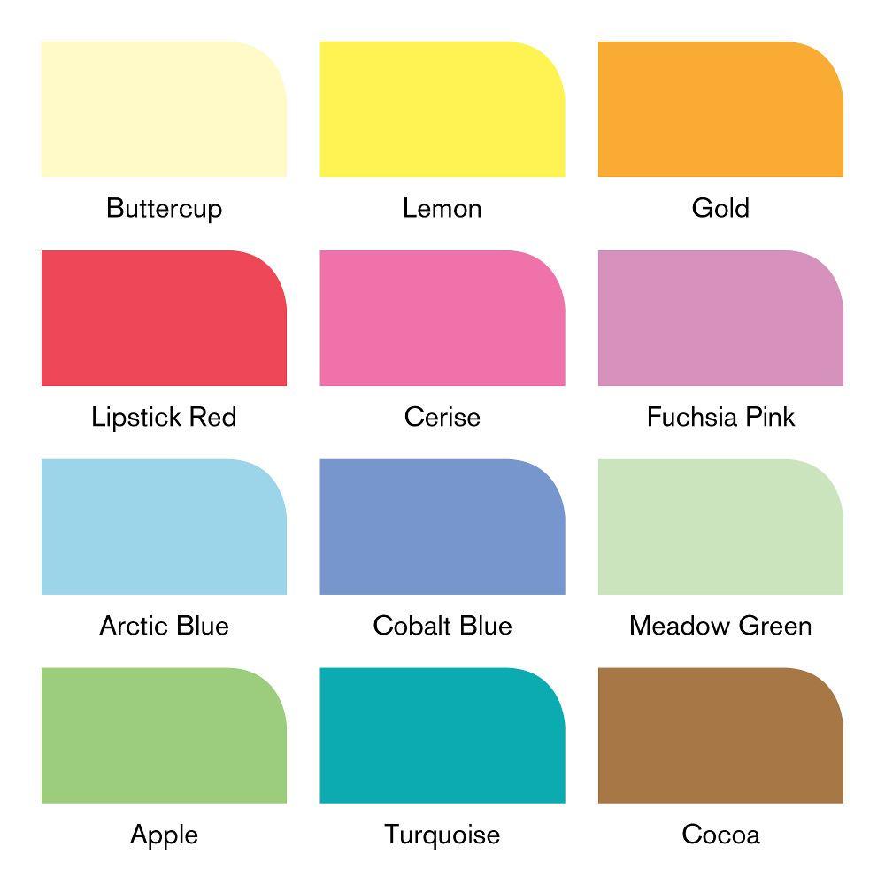 Colour swatch for Winsor & Newton ProMarker PMT2 graphic pens