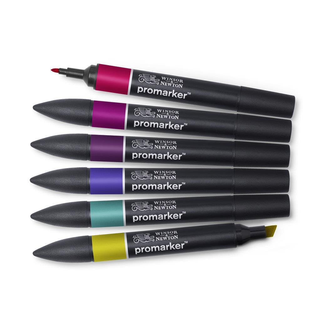 Winsor & Newton ProMarker 6 Rich Tones-Winsor & Newton-graphicsdirect.co.uk