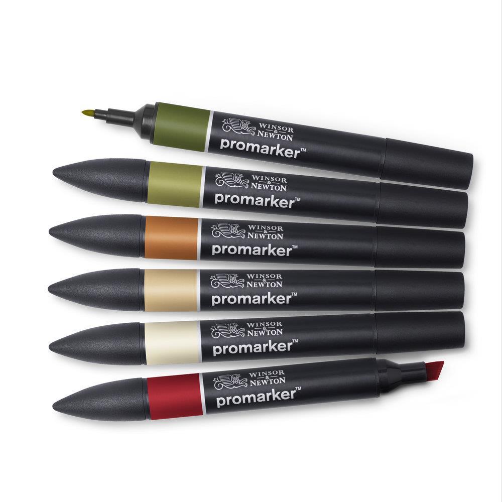 Winsor & Newton ProMarker Landscape Set-Winsor & Newton-graphicsdirect.co.uk