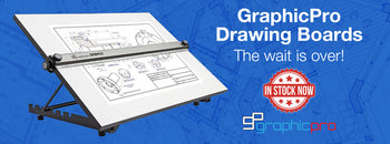 GraphicPro A1, A2 & A3 Drawing Boards for students and professionals
