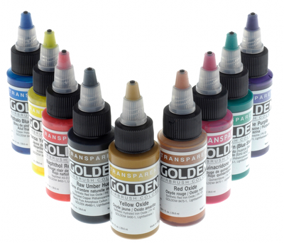 Golden Transparent Colours