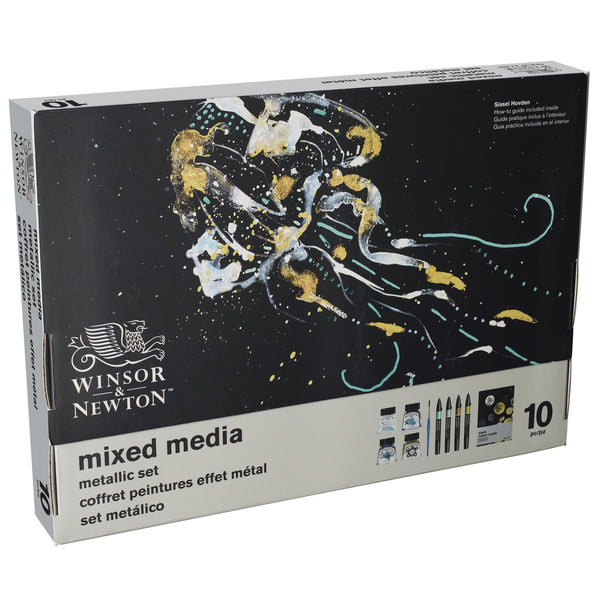 Winsor & Newton Mixed Media Metallic Set ProMarkers Drawing Inks