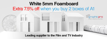 White 5mm Foamboard