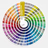 Pantone Formula Guide GP1601c fan colour wheel