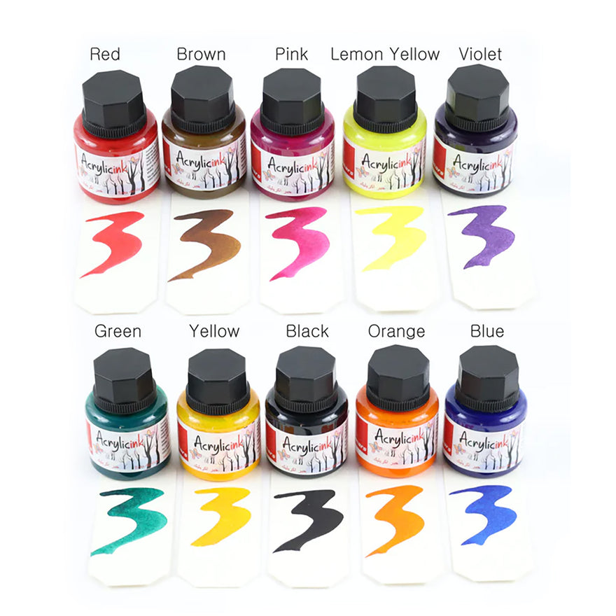Isomars Acrylic Ink Set –