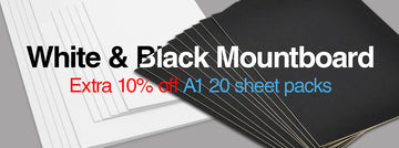 Mountboard 20 sheet packs