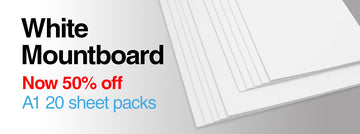 Mountboard 20 sheet packs