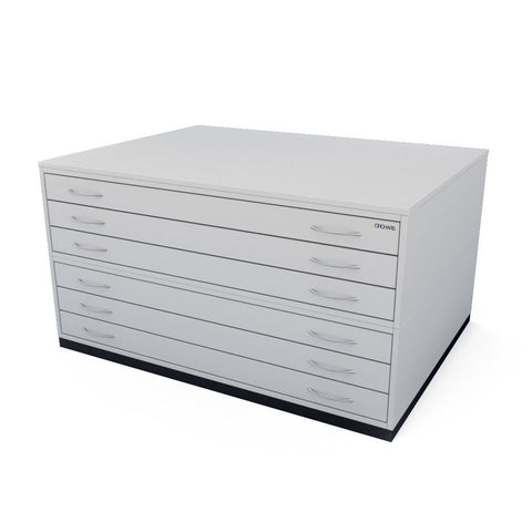 A0 6-Drawer Traditional Wooden Plan Chest