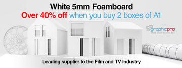 White 5mm Foam Board