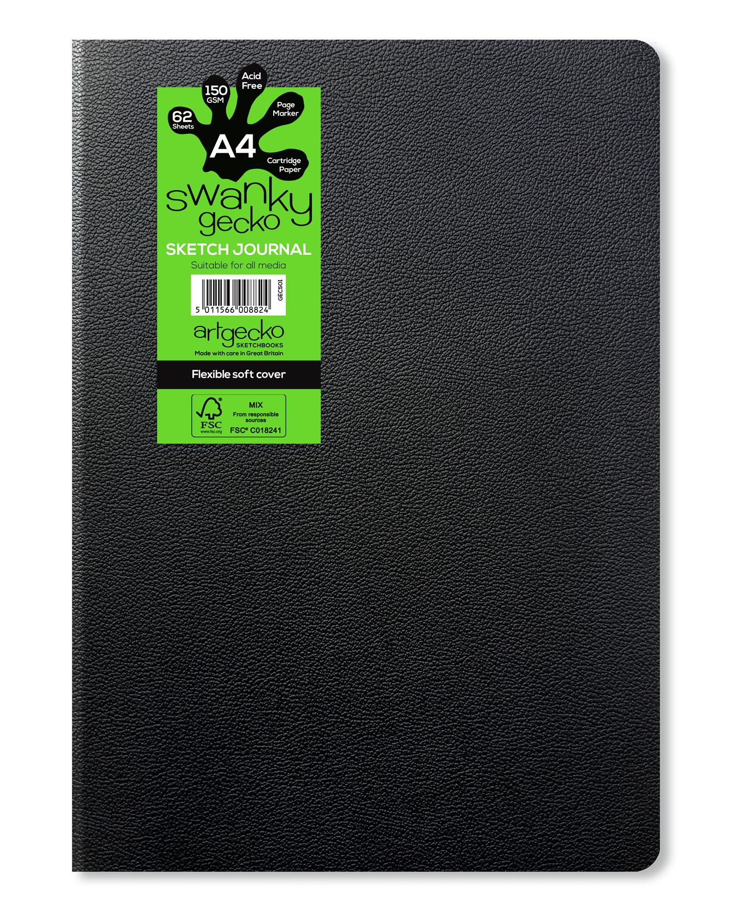 Artgecko A4 Swanky Sketchbook Journal graphicsdirect.co.uk