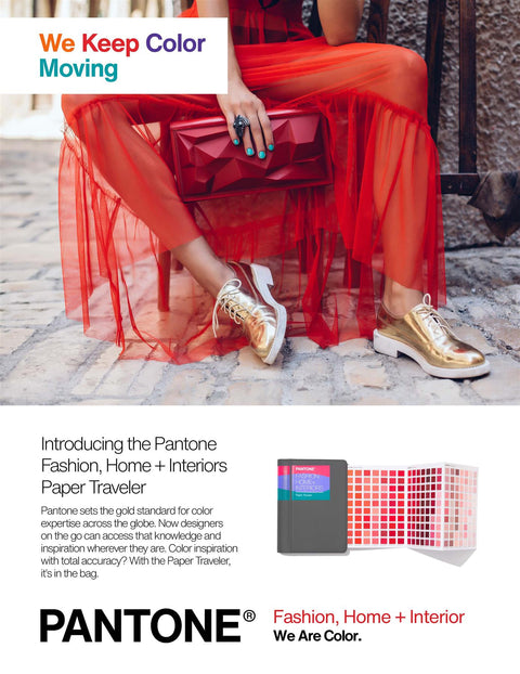 PANTONE Fashion, Home + Interiors Paper Traveler — Color Confidence