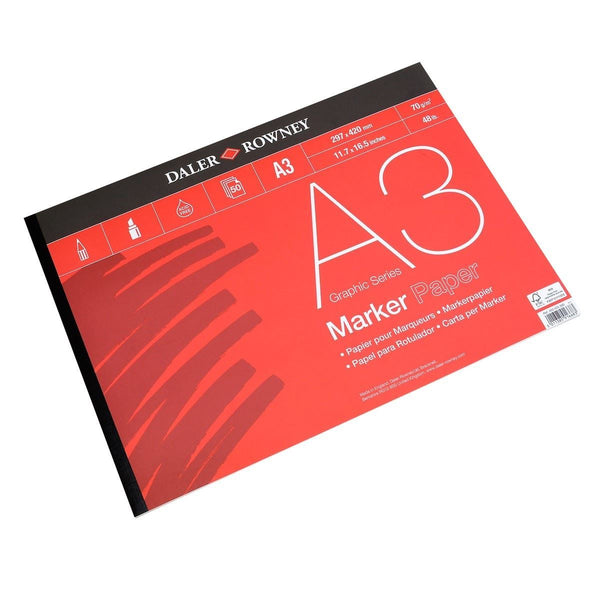 Daler Rowney Manga Marker Paper Carnet De Croquis A4 70 G