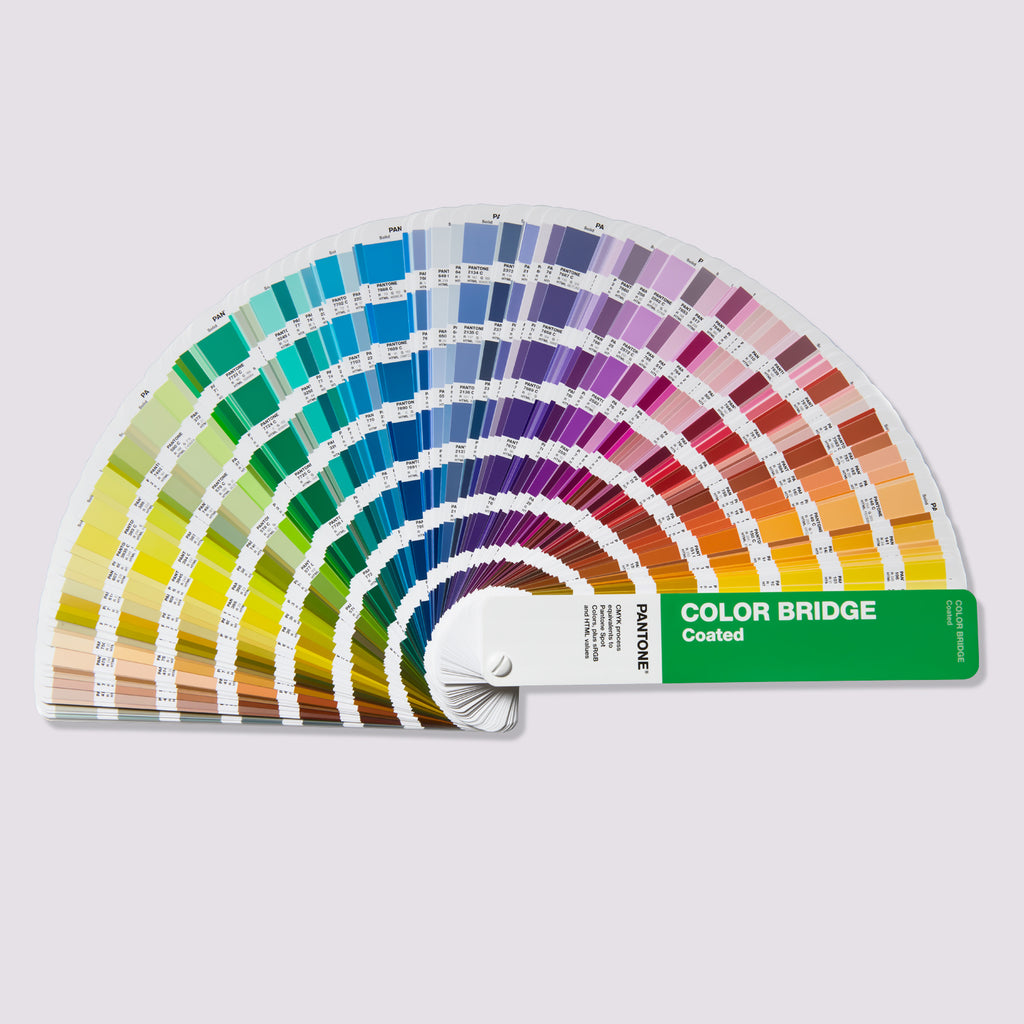 Pantone Color Bridge Guide, coated graphicsdirect.co.uk