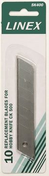 replacement blades for large Linex Hobby Knife