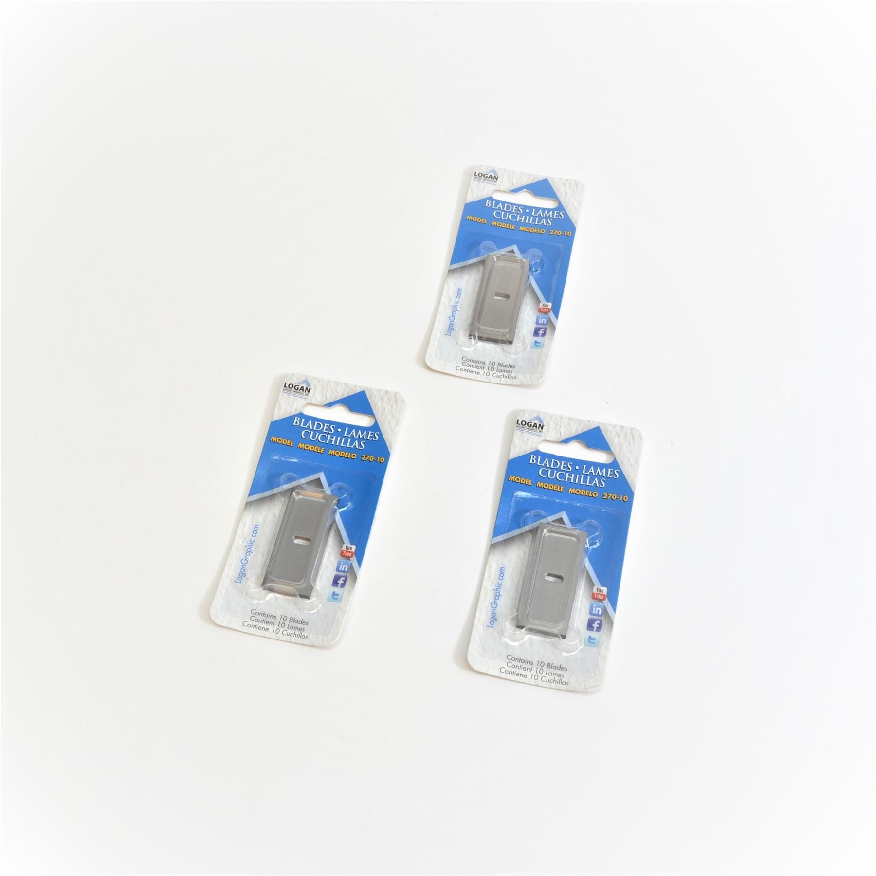 Logan 27010 Replacement Blades graphicsdirect.co.uk