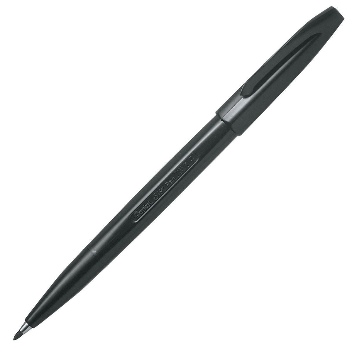 Pentel S520 Sign Pen pennarello punta fibra viola 12 pz Pentel S520 Sign Pen pennarello punta fibra viola 12 pz