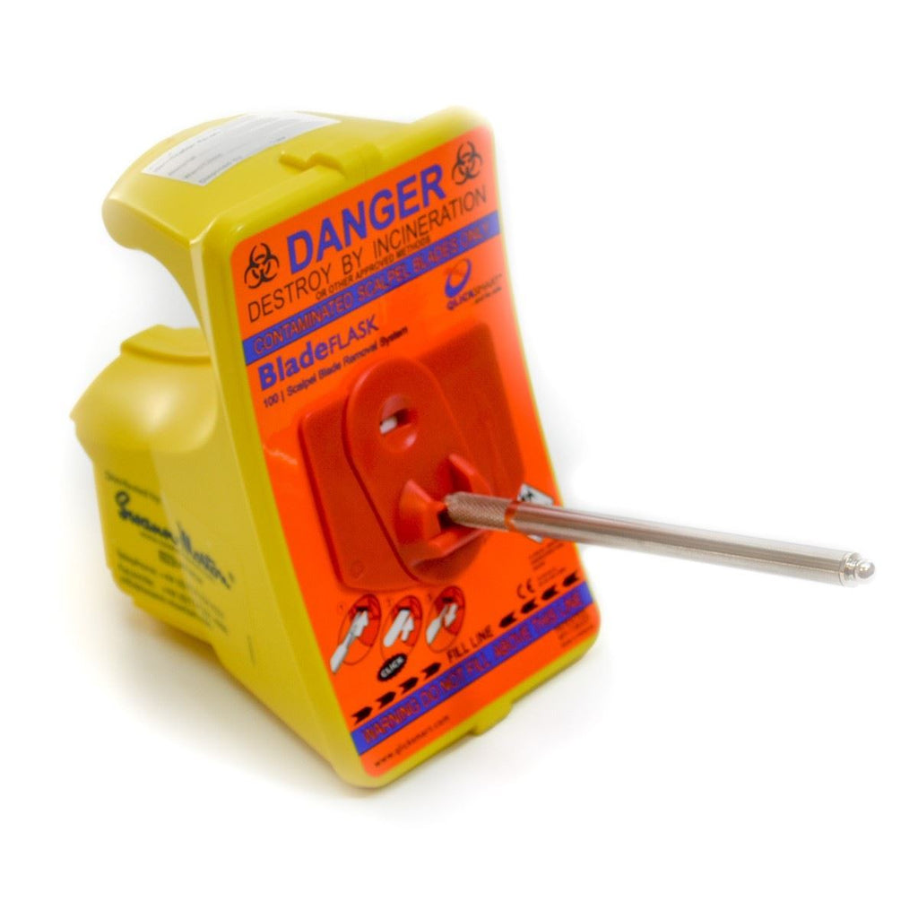 Qlicksmart Blade Flask remover from Swann Morton