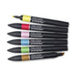 Mid Tones Set ProMarker Graphic Markers by Winsor & Newton